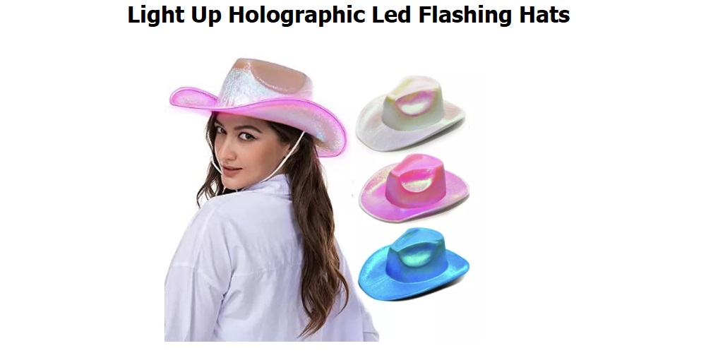 Nothing Can Stop the Light Up Cowboy Hats Craze